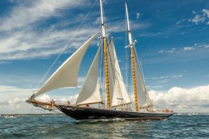 Columbia Classic Sailing Yacht For Charter Angled